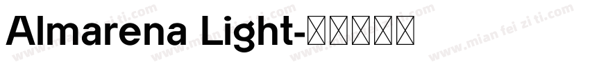 Almarena Light字体转换